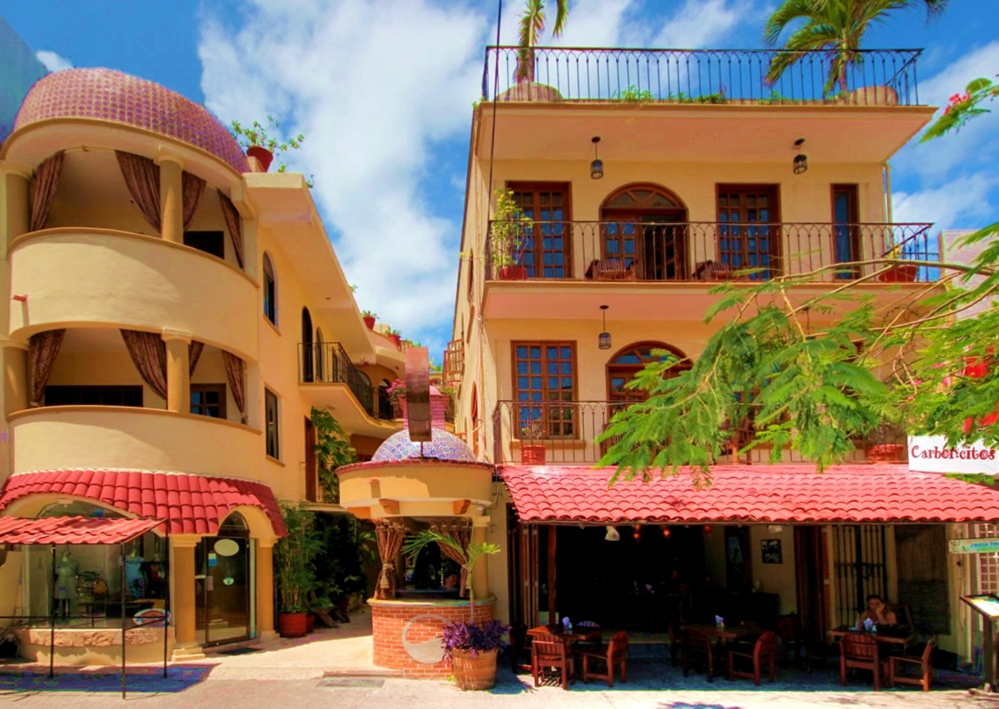 Hotel Cielo Playa del Carmen Bagian luar foto